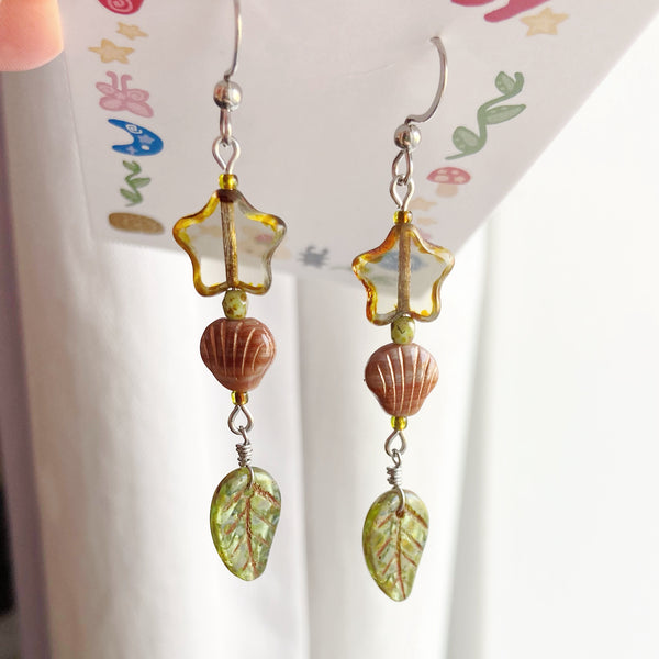 Shoreline earrings