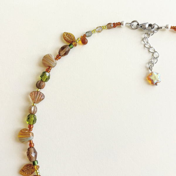 Forest stream necklace