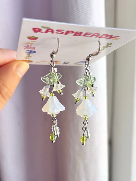 Lily of the valley earrings