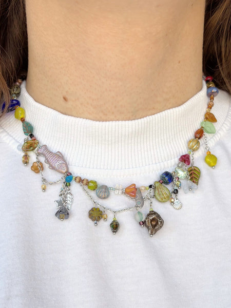 Coral reef necklace