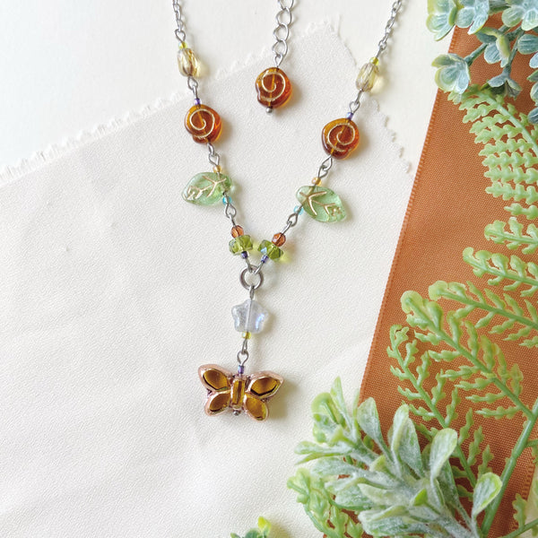 B-GRADE Butterfly necklace