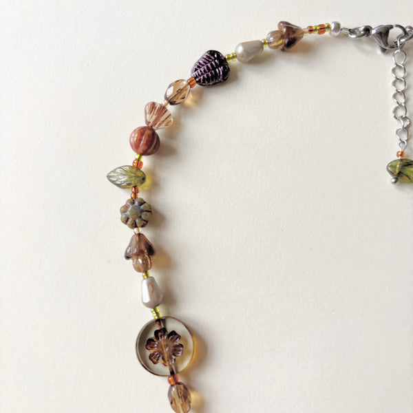 Museum exhibit necklace