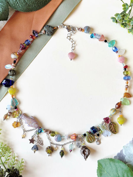Coral reef necklace