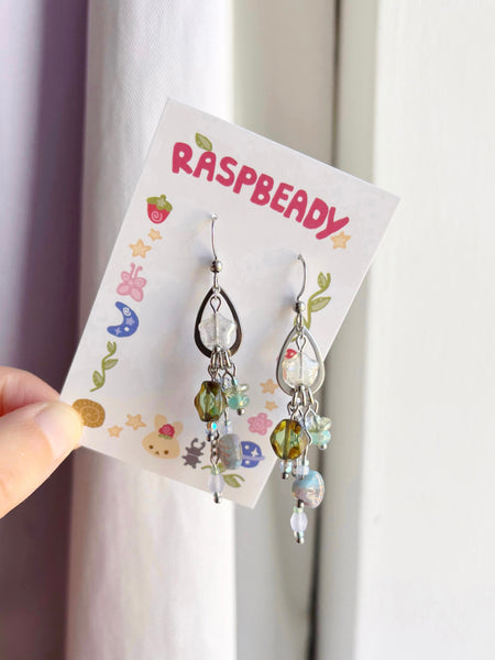 Seaworn beach earrings