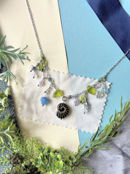 Celestial shore necklace