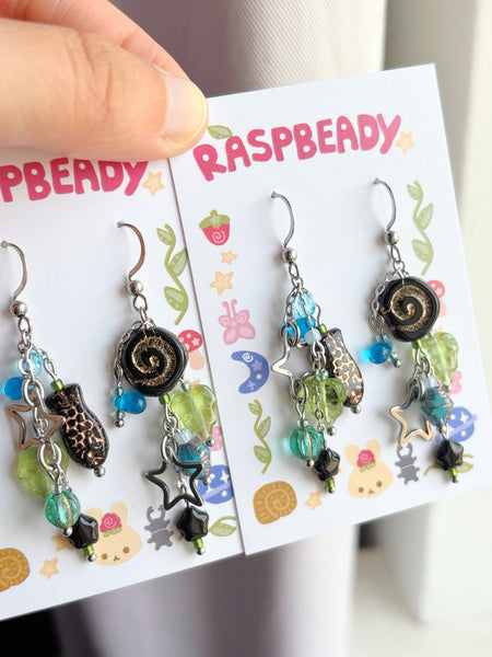 Whirlpool earrings