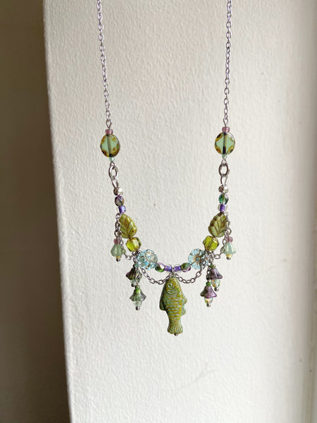 Fairytale pond necklace