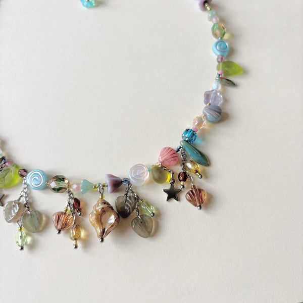 Beach treasures necklace