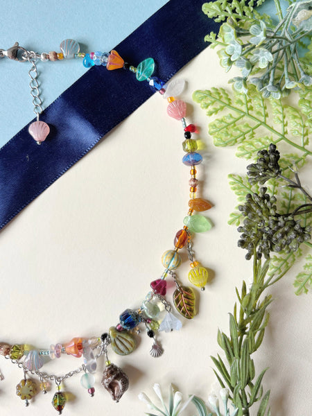 Coral reef necklace