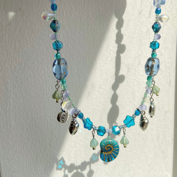 Blue shores necklace
