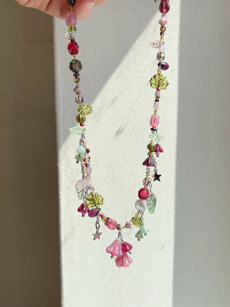 Magnolia necklace