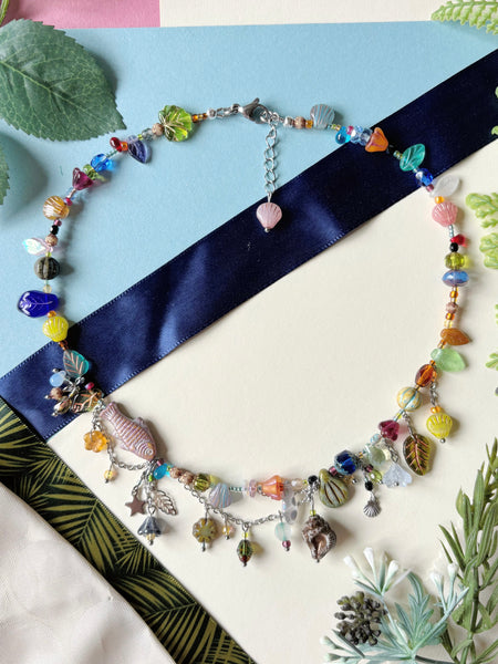 Coral reef necklace