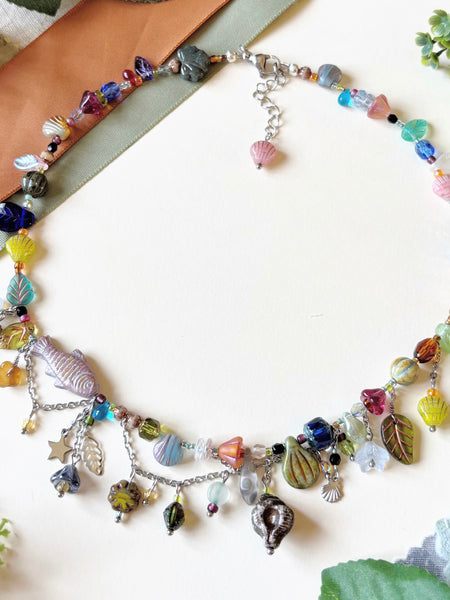 Coral reef necklace