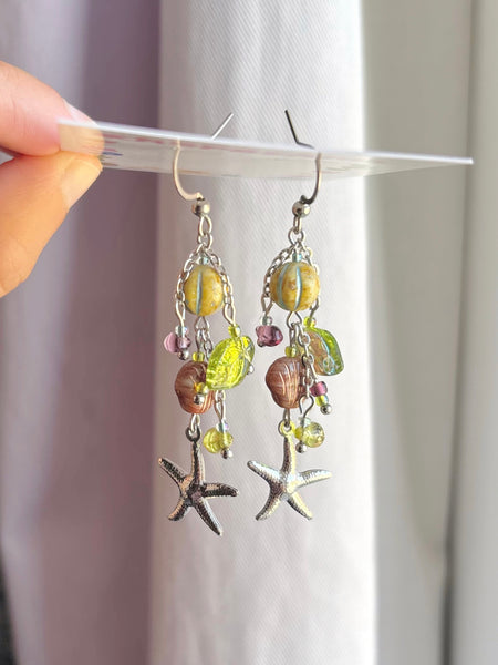 Starfish earrings