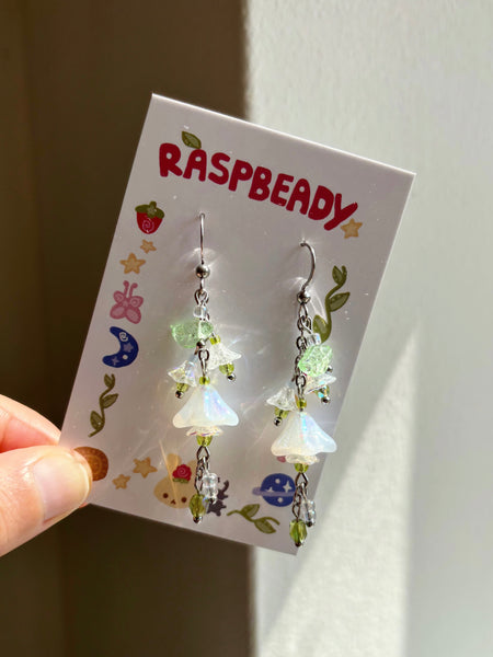 Lily of the valley earrings