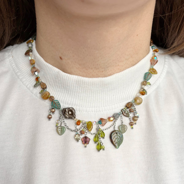 Undersea cave necklace