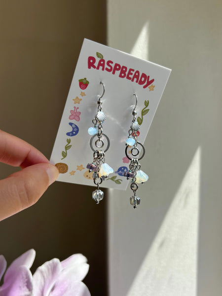 Ripple earrings