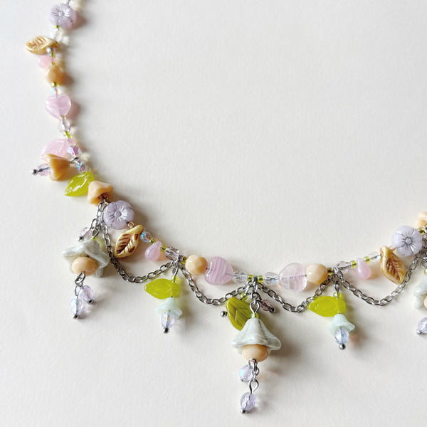 Fairy petal necklace