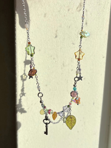 Secret forest necklace