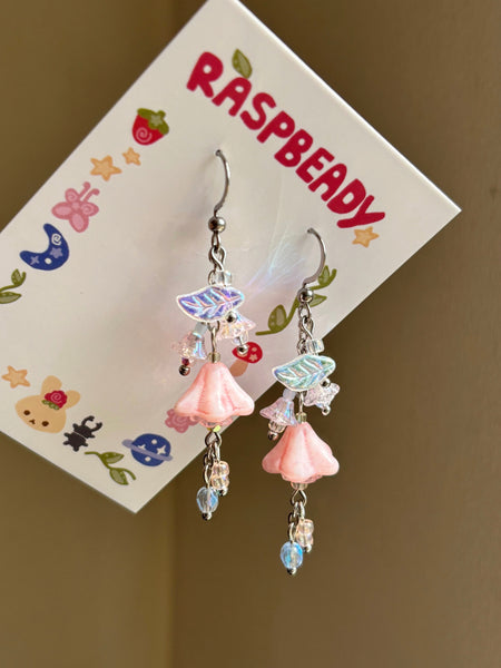 Foxglove earrings