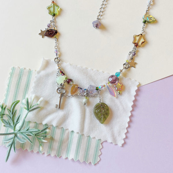 Secret forest necklace
