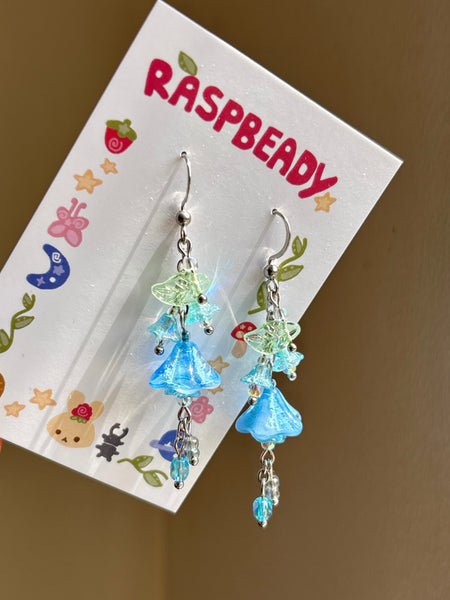 Forget-me-not earrings