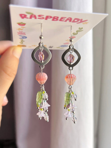 Mermaid earrings