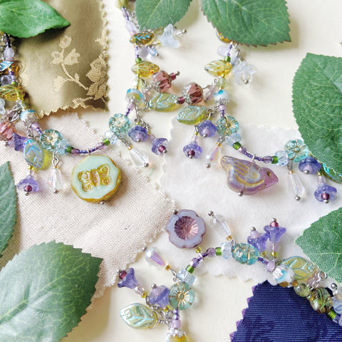 Wisteria necklace