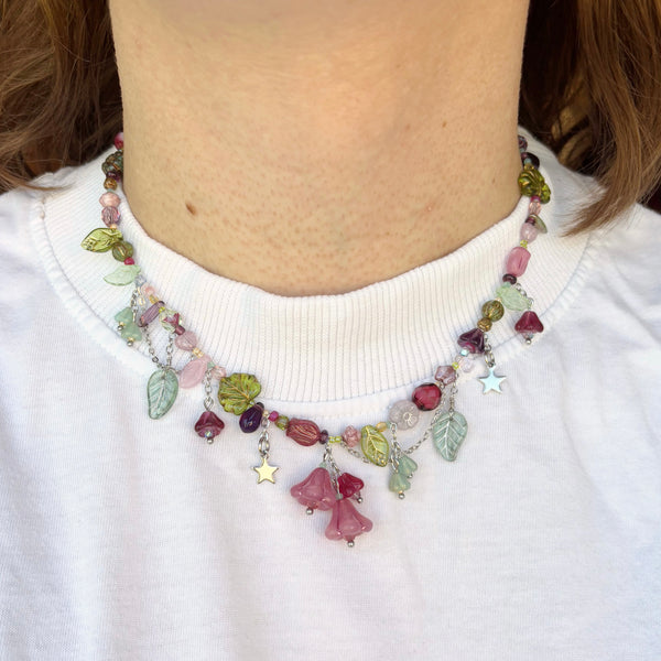 Magnolia necklace