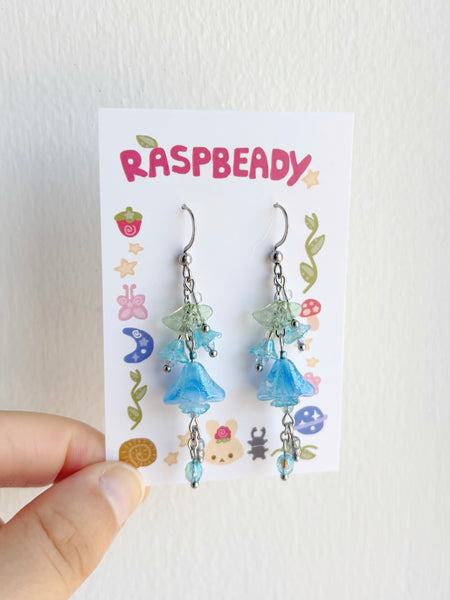 Forget-me-not earrings