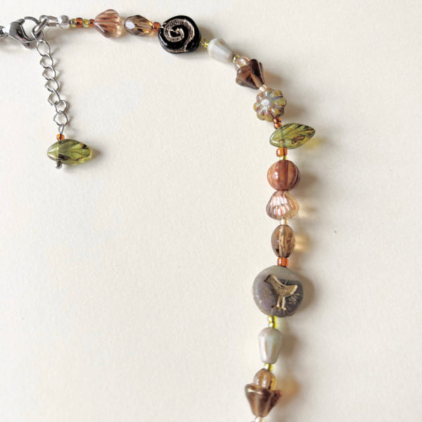 Museum exhibit necklace