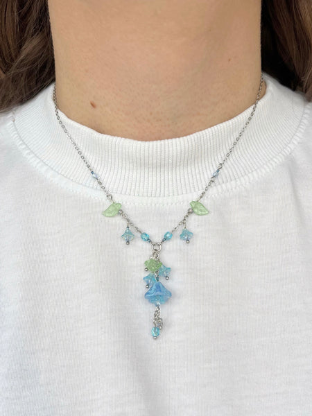 Forget-me-not necklace