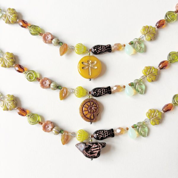 Changing seasons necklace