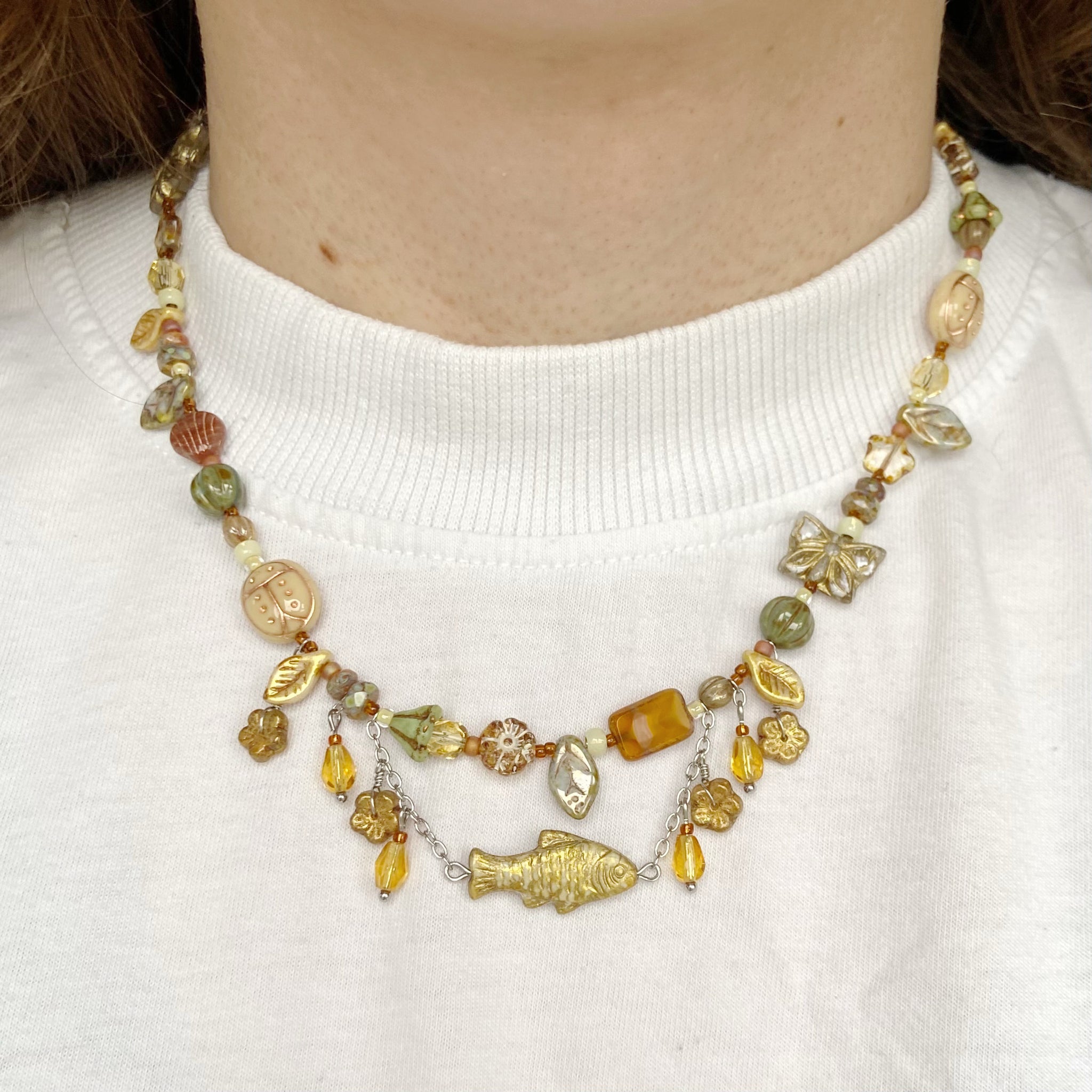 Riverbed necklace