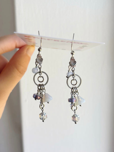 Ripple earrings