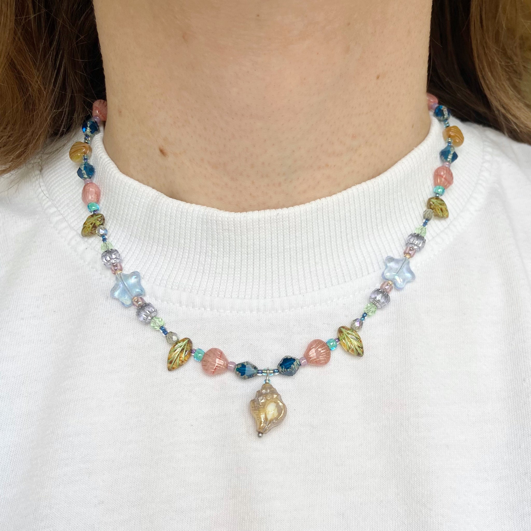 Conch necklace