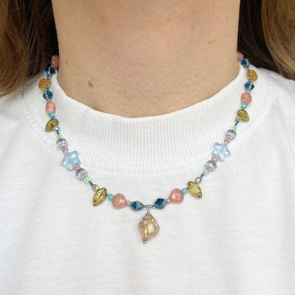 Conch necklace