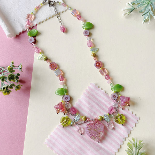 Strawberry valentine necklace