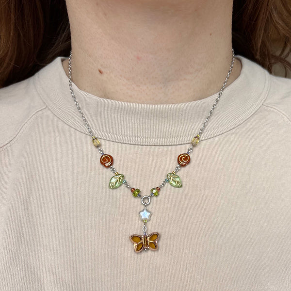 B-GRADE Butterfly necklace