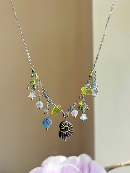Celestial shore necklace