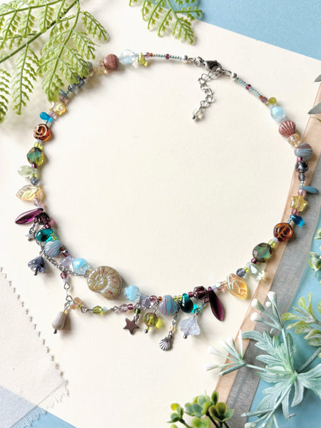 Beach treasures necklace