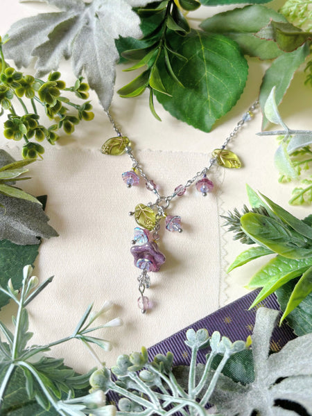 Violet necklace
