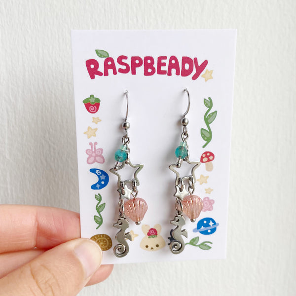 Mermaid earrings