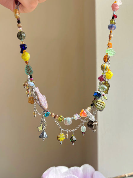 Coral reef necklace
