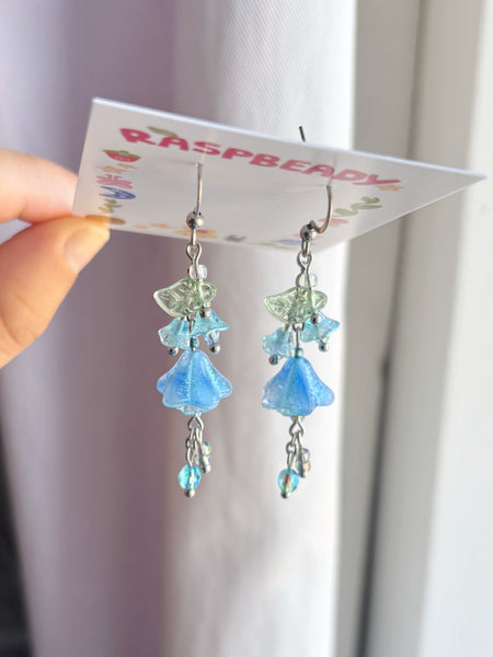 Forget-me-not earrings