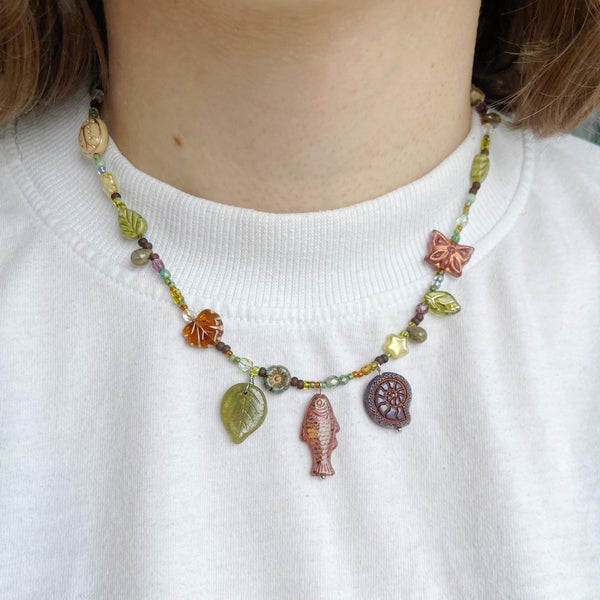 Curiosity cabinet necklace