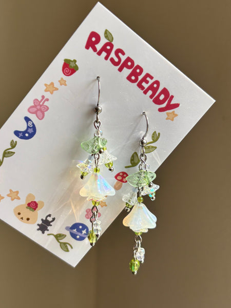 Lily of the valley earrings