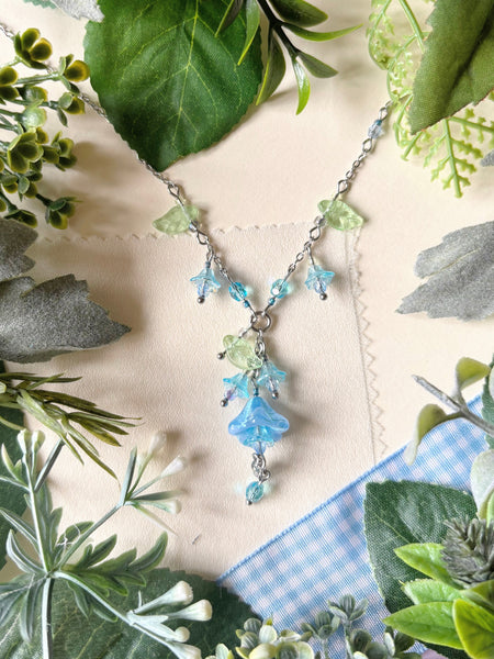 Forget-me-not necklace