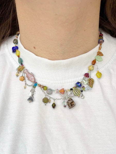 Coral reef necklace