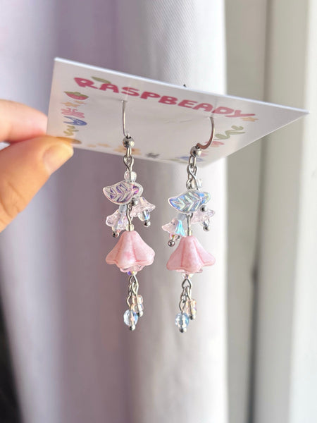 Foxglove earrings